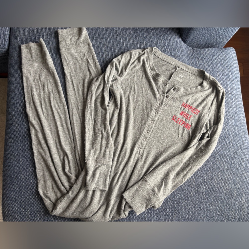 Aerie one-piece pajamas